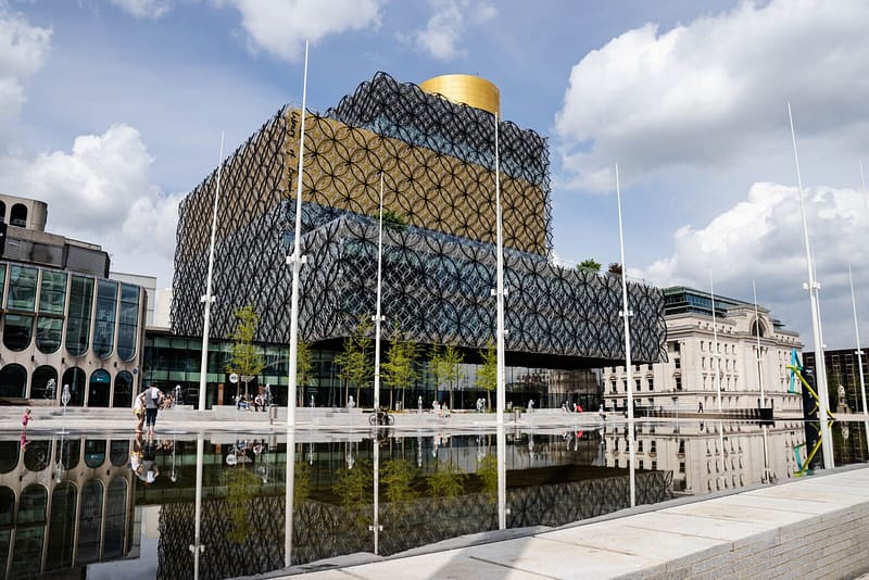 yellow and gray metal frame glass building